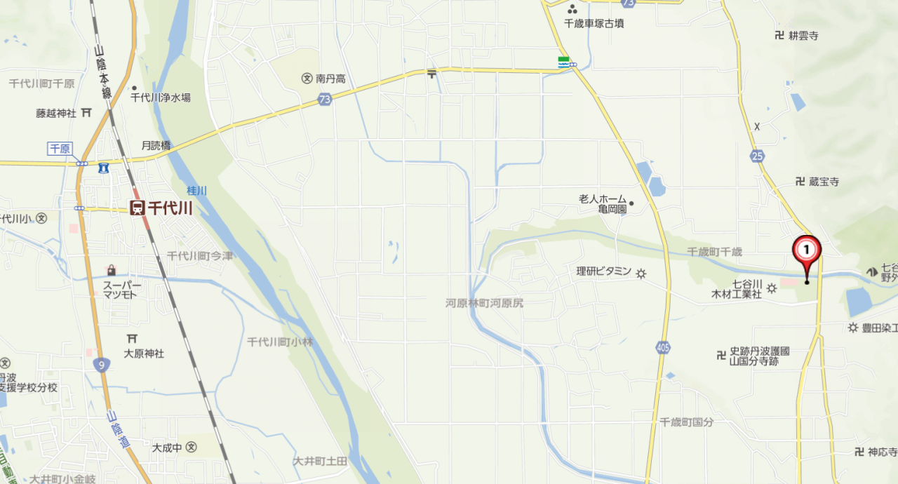 亀岡さくら公園マップ