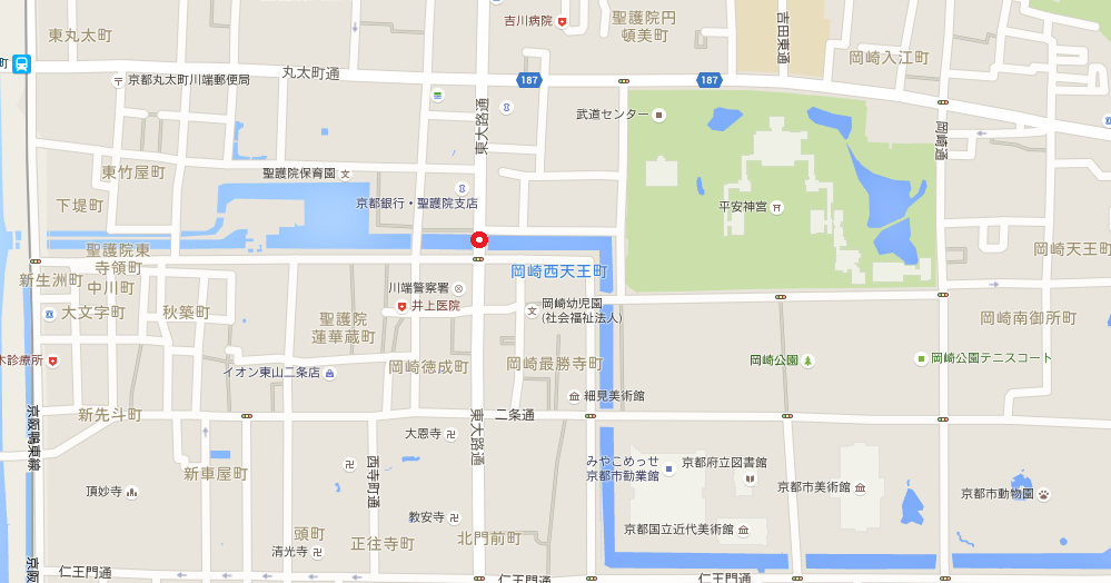 平安神宮周辺マップ